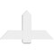 Ekena Millwork Eugene Architectural Grade PVC Gable Bracket, 36"W x 19 1/2"H x 2"D x 6"F, 13/12 Pitch GBP036X20X0206EUG00 - alternate 3